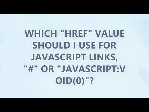 Which 'href' value