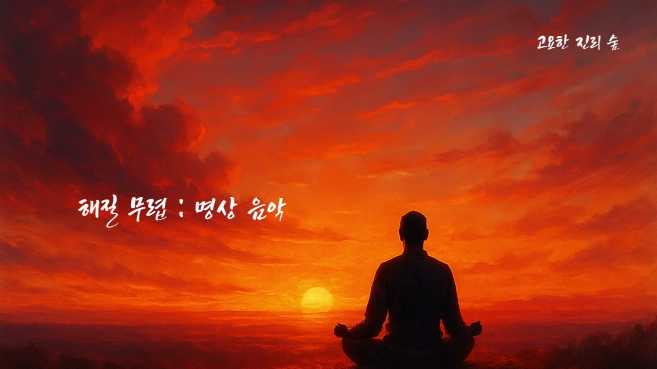 해질녘 명상음악 하루를 내려놓는 고요한 시간Evening Meditation Music | Letting Go at Sunset
