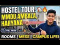 MMDU AMBALA HARYANA Hostel video Room tour Admission process drcc available