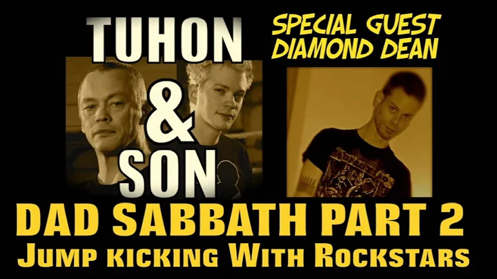Tuhon And Son #23 Jump kicking With Rockstars PT.2 FT Diamond Dean