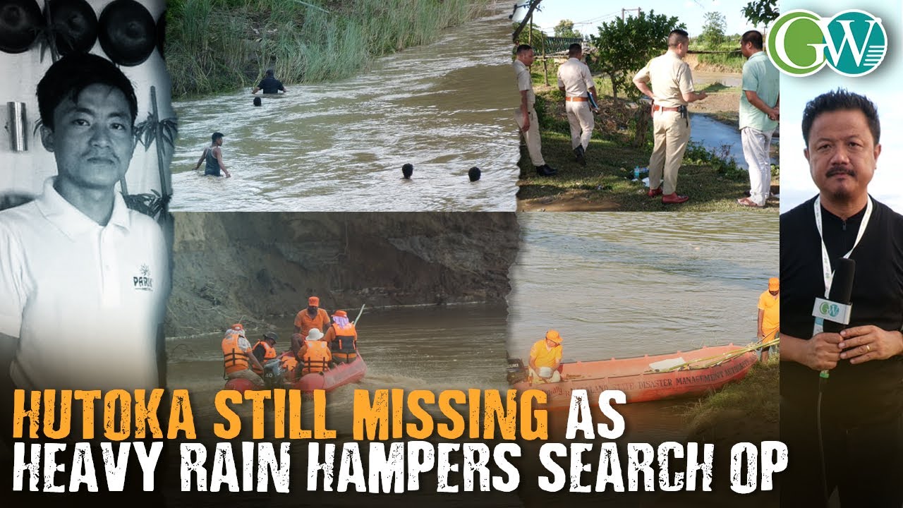 DMP: SEARCH FOR HUTOKA’S BODY ENTERS 3RD DAY; HEAVY RAIN HAMPERS SEARCH OP