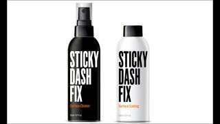 Sticky Dash Fix Full Product Demonstration Video Website: stickydashfix.com