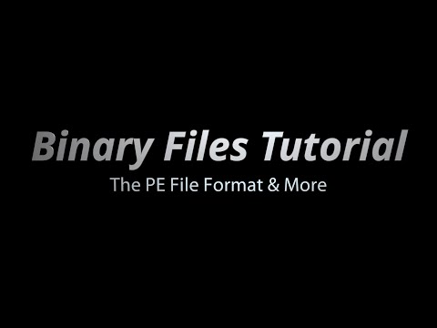 Structured Binary Files Tutorial