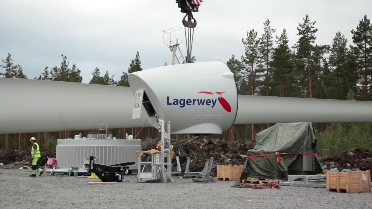 Instalacion Turbina Lagerwey