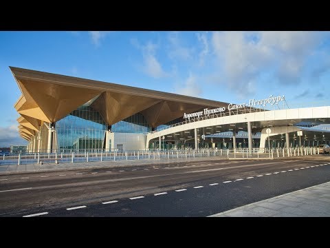 Video: Parken im neuen Terminal Pulkovo-1. Neues Terminal 1 in Pulkovo