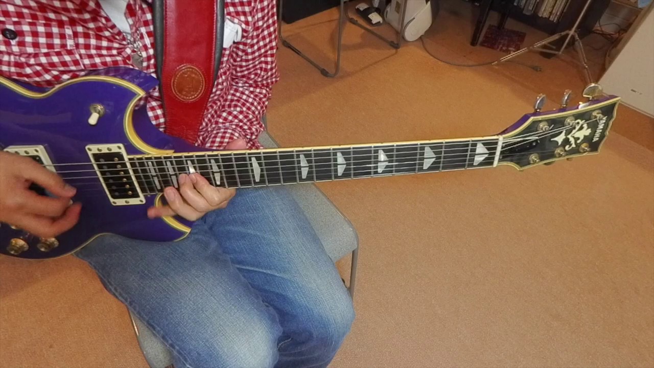 高中正義 虹伝説 you can never come to this placeをゆっくり弾いて