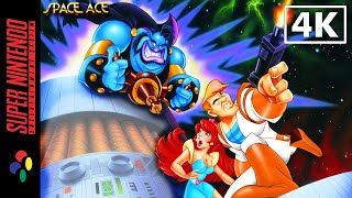 Space Ace (SNES) Playthrough [4K]