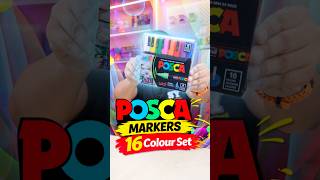 Uni Posca Review – Dream Marker Set for Every Artist 🎨 #shorts #SYShorts 964
