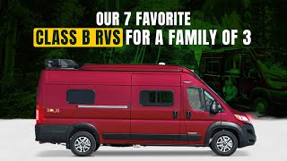 7 Amazing Class B RVs For A Family of 3