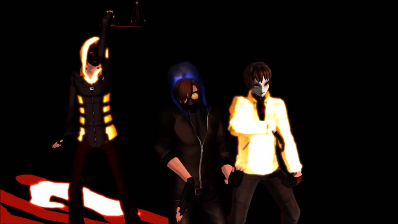 [MMD x CreepyPasta] Ticci Toby, Masky & Hoody - Echo