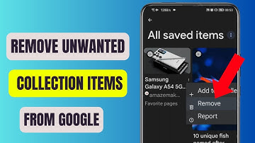 Hoe u items uit Google Collection verwijdert - Stap voor stap