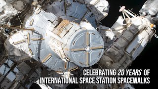 Celebrating 20 Years of International Space Station Spacewalks