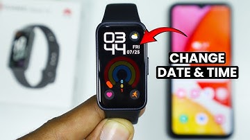 How to Change Date and Time in Huawei band 10