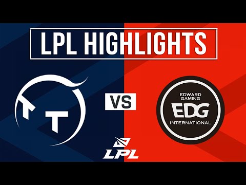 TT vs EDG Highlights ALL GAMES | LPL 2026 Split 1 | ThunderTalk Gaming vs EDward Gaming