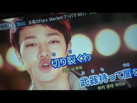 21살 대학생의 태양의 flare sherbet 노래방