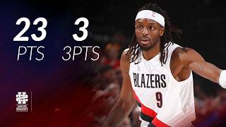 Jerami Grant 23 Pts 3 Threes Vs Grizzlies 2526 Season