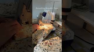 Restocking Reusable Paper Towels | AMarieEcoSew