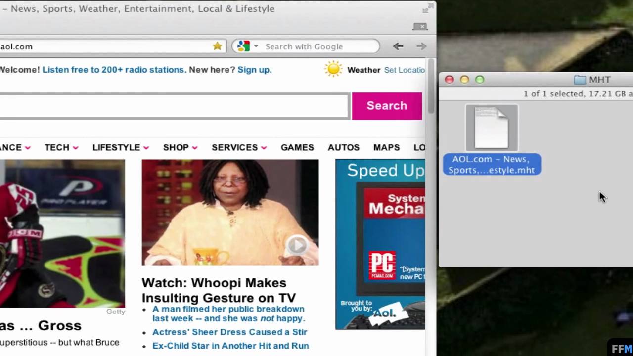 View .MHT files with QuickLook Free - YouTube