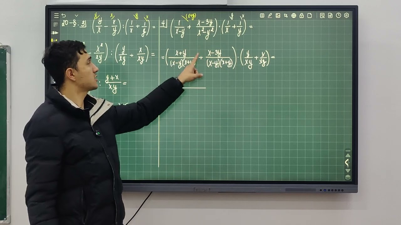 IDC. Algebraik kasrlar. 1-30