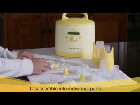 Symphony Home use Cleaning After Each Use by Medela