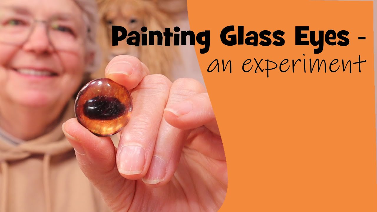 Painting Glass Taxidermy Eyes - An Experiment 