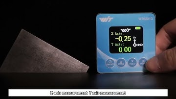 X/Y axis monitoring digital inclinometer-with buzzer