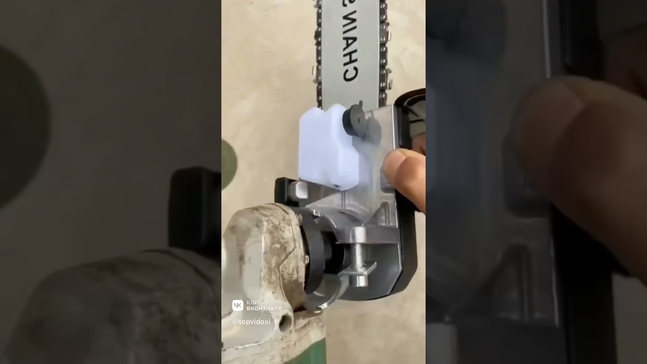 Как сделать пилу из болгарки?