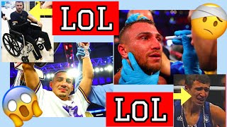 Vasyl Lomachenko GETTING STRETCHED OUT BY Teofimo Lopez And ITS KARMA FOR FUELING HIS RACIST FANS