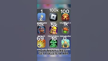 How many likes I get is what app I delete lol #roblox #shorts #apple #app #iphone #funny