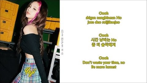 ITZY - B［OO］M-BOXX (Rom-Han-Eng Lyrics) Color & Picture Coded