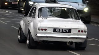 Retro Cars Leaving a Car Show (Cromford Car Night 2026 @ Cromford Mills)!!!