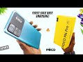 Poco M4 Pro 5G Unboxing First Sale Unit |Dimensity 810-90Hz Display|