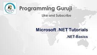 Introduction to MS.NET Framework | Session 1 | MS.NET | Microsoft Dot Net