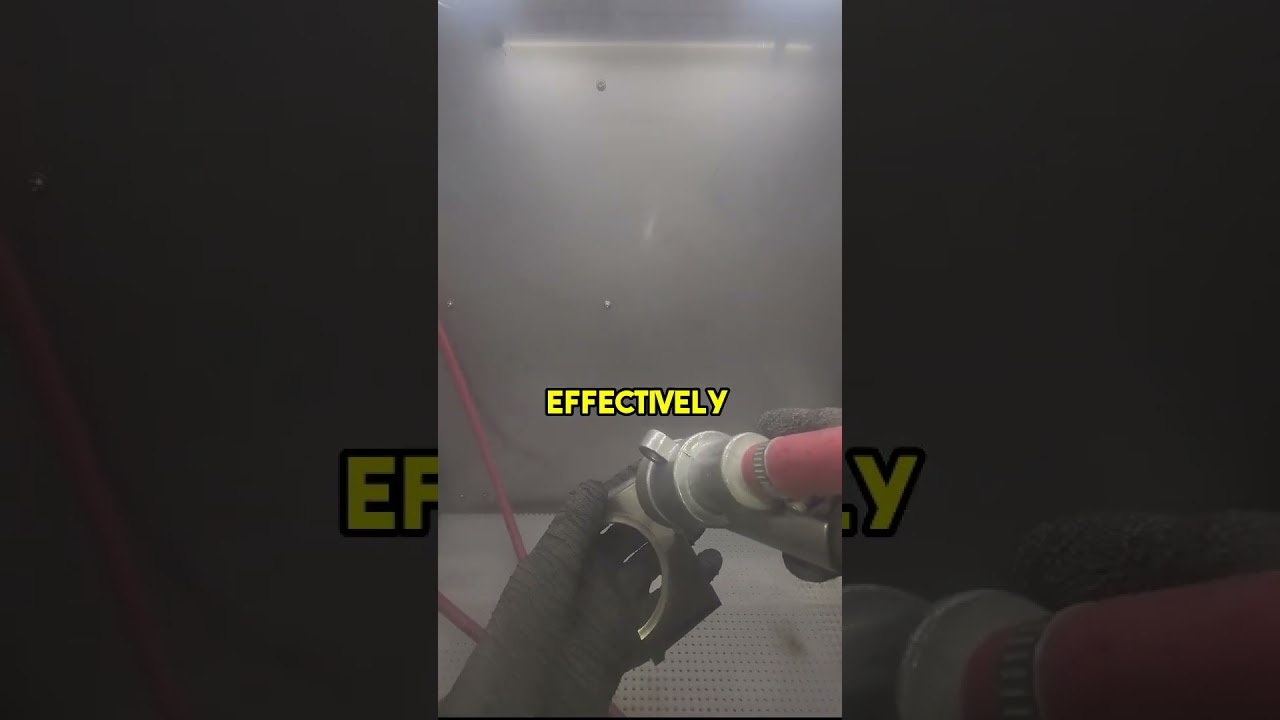 Achieving a Polished Look on Automotive Parts with Dry Glass Bead Blasting