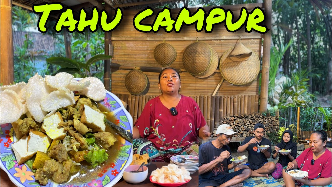 MASAK TAHU CAMPUR LAMONGAN
