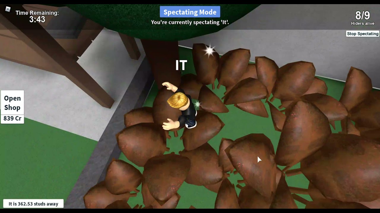 Roblox Hide and Seek Gameplay 8 part 5 - YouTube