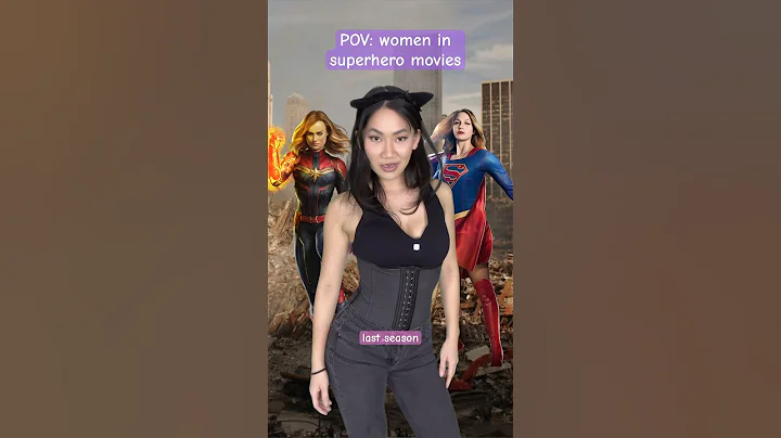 Women in superhero movies be like #comedy #funny thumbnail