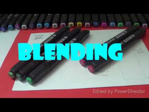 SET! Touchfive Markers - Blendable Alcohol Pen