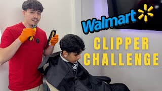 Walmart Clipper Challenge Haircut!
