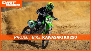 2022 Kawasaki KX250 Project Bike Riding Impression