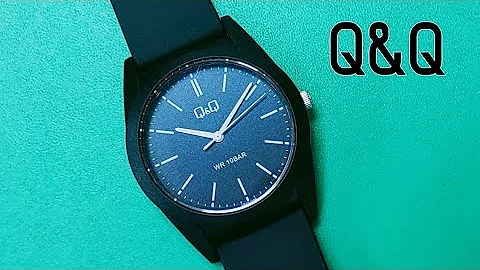 How to change the battery on a Q&Q watch || Q&Q VS22J006Y