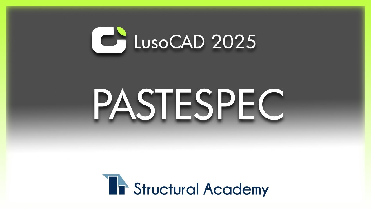 LusoCAD 2025 - PASTESPEC - YouTube