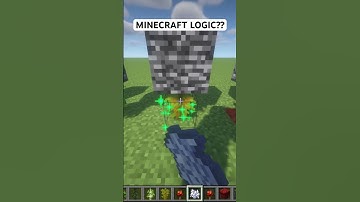 Minecraft logic ? Part-5 #shorts #minecraft #logic