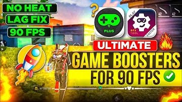 Best Game Booster Apps for Free Fire🔥✅| LAG Fix And Instant 90 FPS 🔥😱