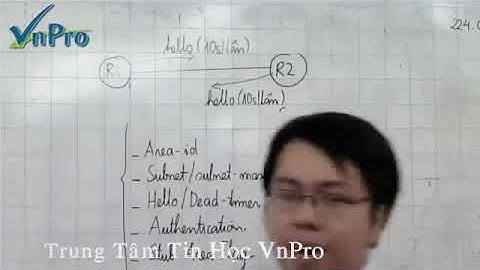 Bài giảng CCNA 18   Bài Giảng Open Shortest Path First   Phần 2