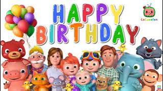 Happy Birthday Song | Cocomelon | 1080P HD | Backdrop