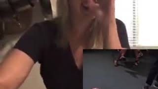 Ned's wife reacts to Eugene and Ned kissing