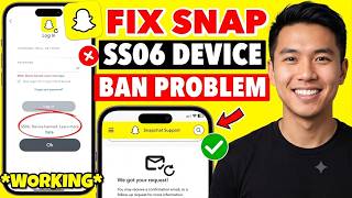 How to Fix Snapchat Support Code SS06 Error (2026) | Snapchat Login Problem Solved