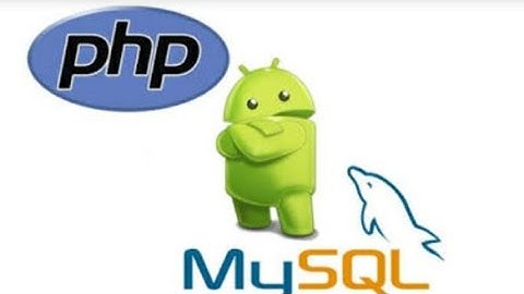 Android Database PHP || Eclipse #ADT