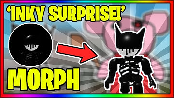 How to get the "INKY SURPRISE!" BADGE + MORPH in PIGGY RP: INFECTION || Roblox